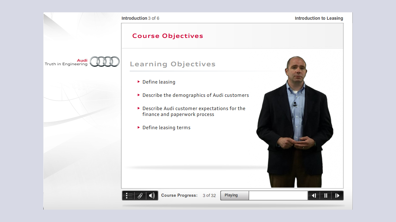 Audi VCI Introduction to Leasing WBT
