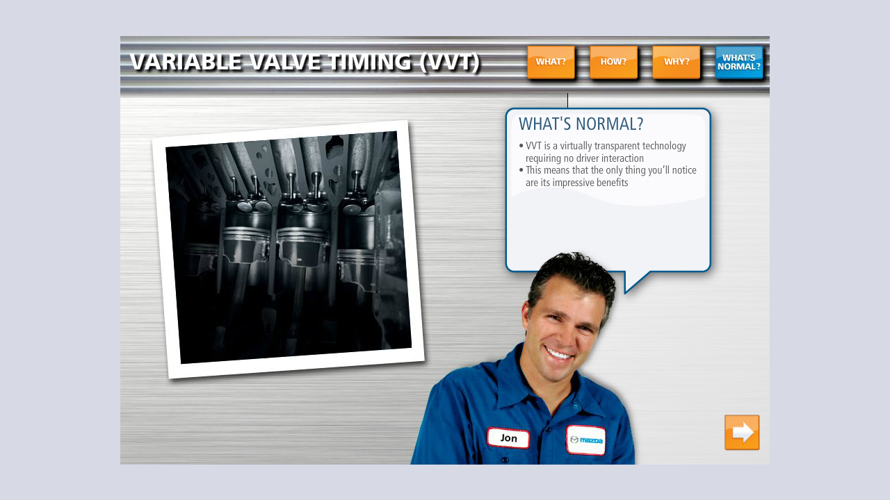 Mazda Tech Performance WBT – VVT What’s Normal?
